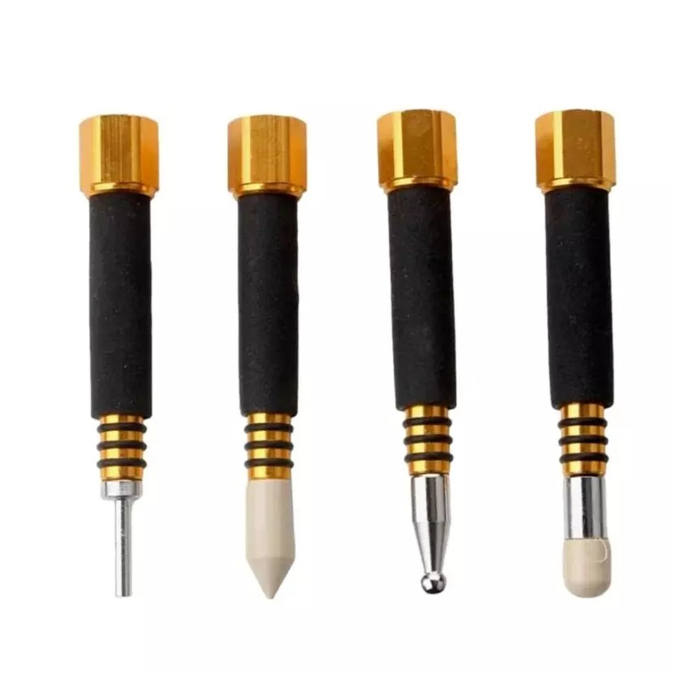 Professional PDR Paintless Dent Repair 4pc Tapper Knockdown Set with Tips