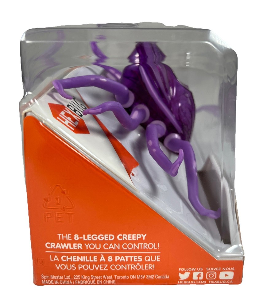 HEXBUG Kraken Robotic Remote Control Creature Purple Sealed NIB