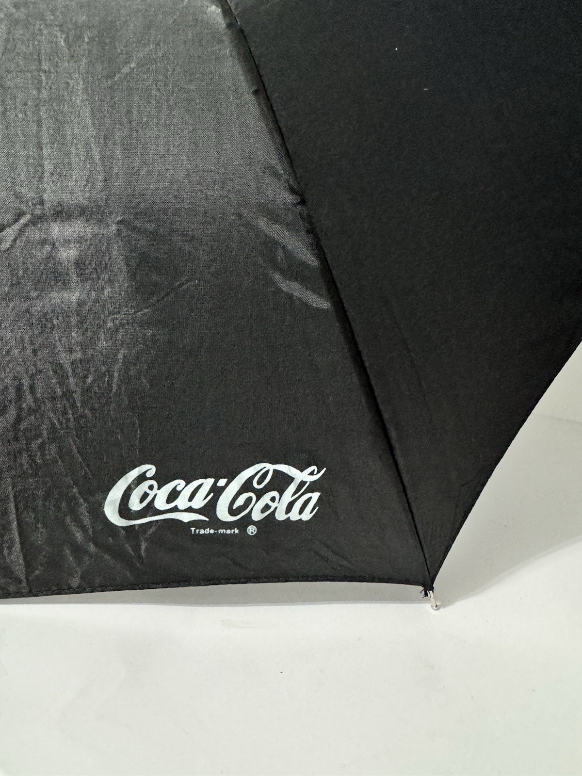 Vintage Coca-Cola Coke Bottle Umbrella 100th Centennial 30” Coke Collectible