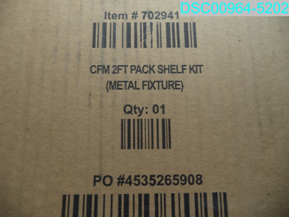 702941 CFM 2ft Pack Shelf Kit 4535265908