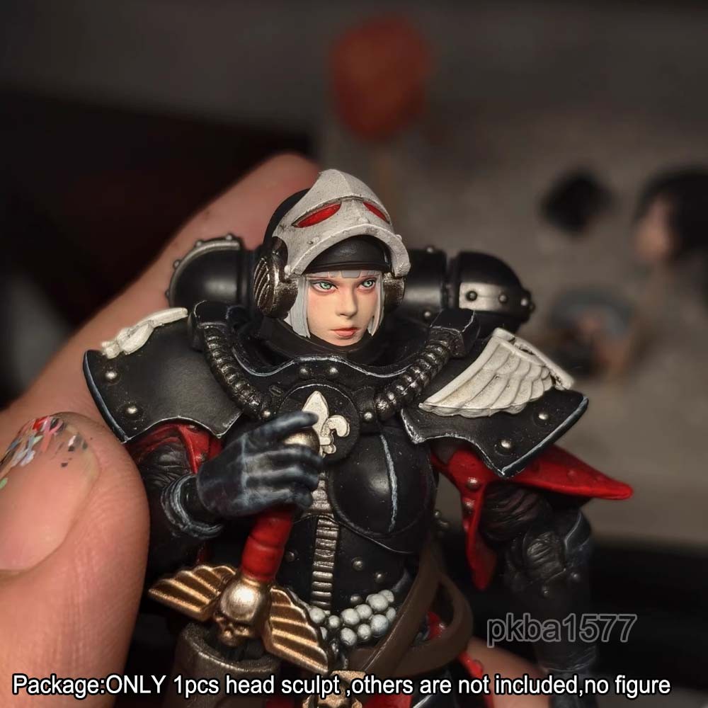 Premium 1/18 Female Girl Head Sculpt Head Model For Joytoy battle sister Figure