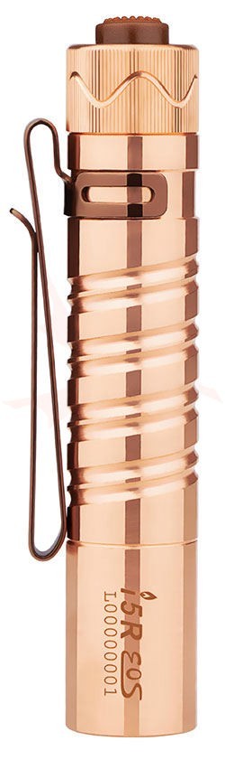 Olight i5R EOS Cu Copper 350Lm Rechargeable LED Flashlight tail-switch EDC Light