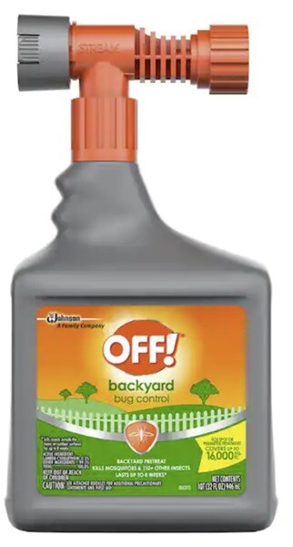 Off! 76939 32 Oz Backyard Bug / Mosquito Control Hose End Spray