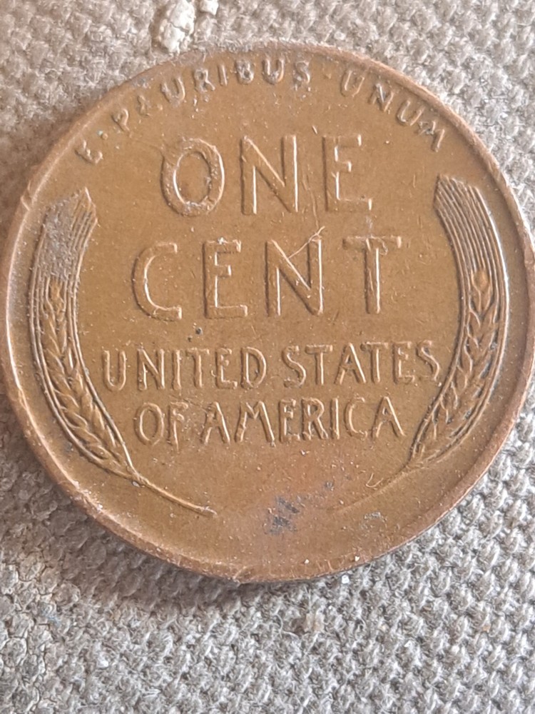 1944 lincoln wheat penny no mint mark