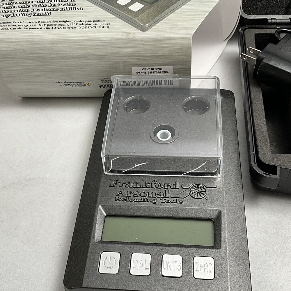 BAD SCREEN? Frankford Arsenal Reloading Tools Precision Powder Scale