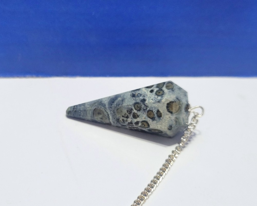 Vintage Kambaba Jasper Pendulum for Dowsing