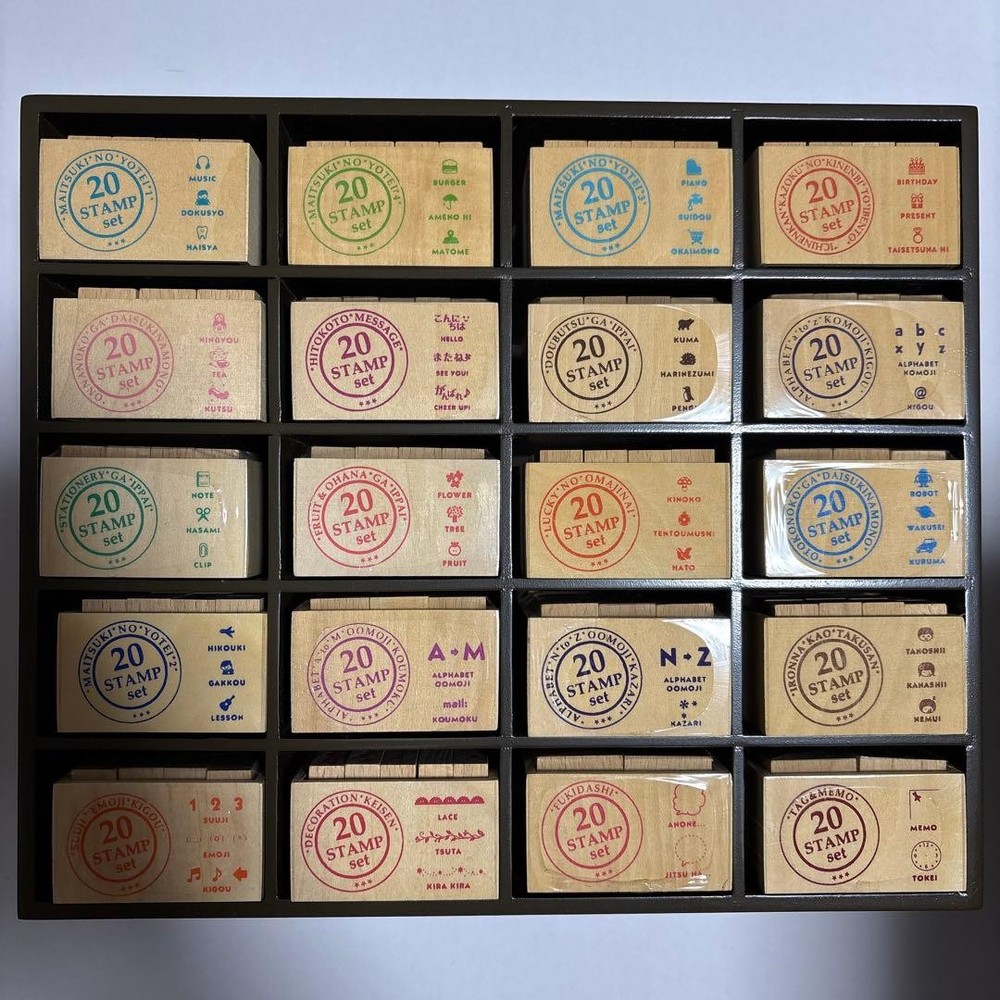 Felissimo stamp set #6fc35f