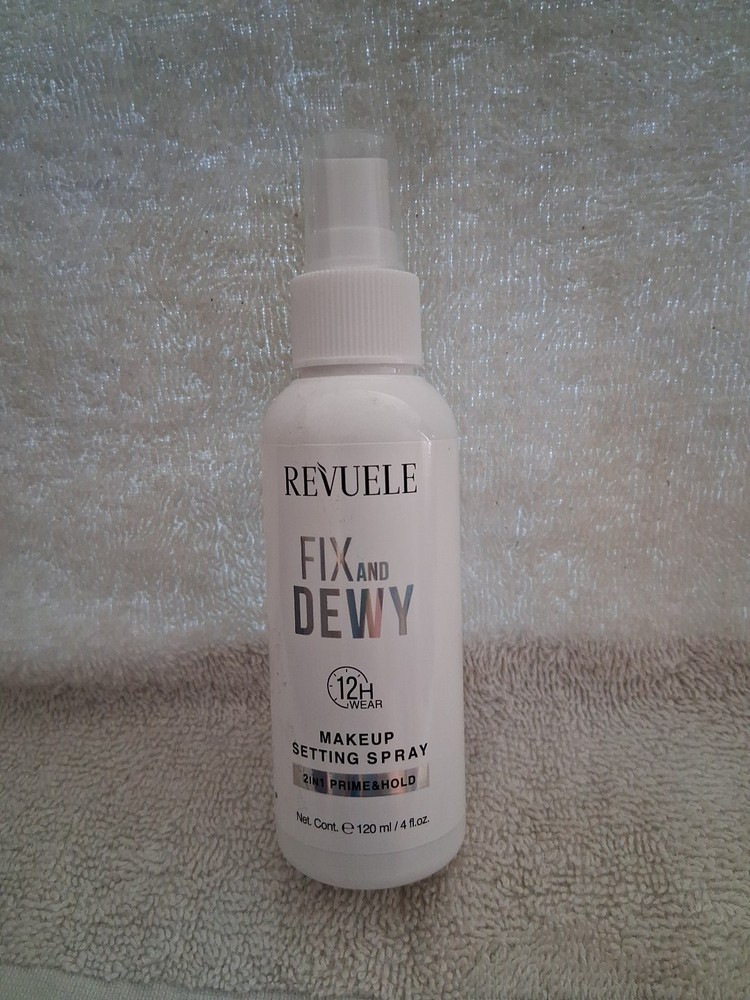 REVUELE FIX and DEWY (make up setting spray) 4 floz.