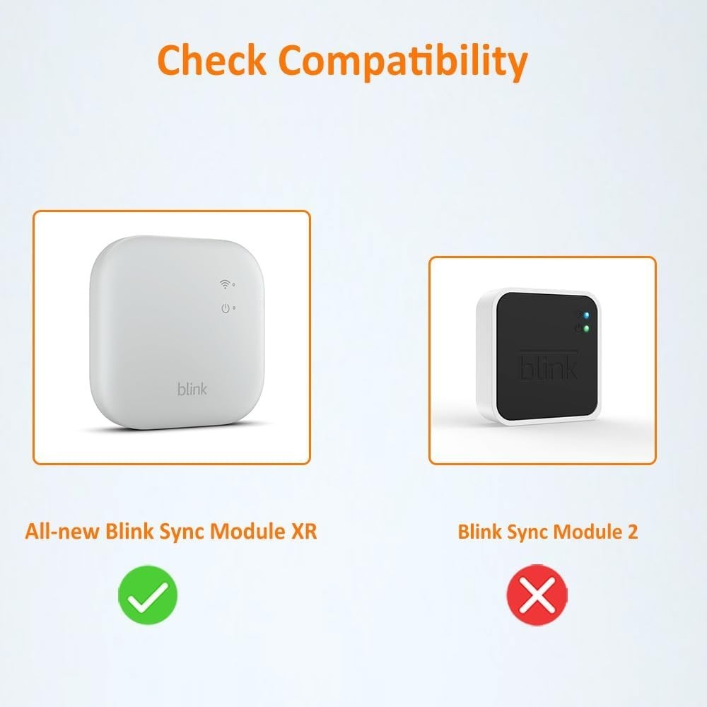 Blink Sync Module XR Space-Saving Wall Mount - Hassle-Free Installation Included