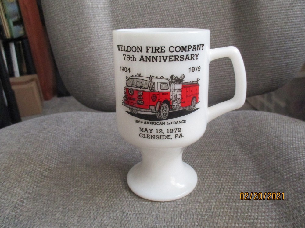 Weldon Fire Company 75th Anniversary Mug