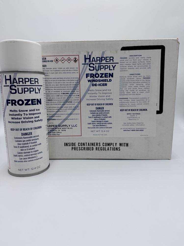 Harper Supply, Windshield de-icer