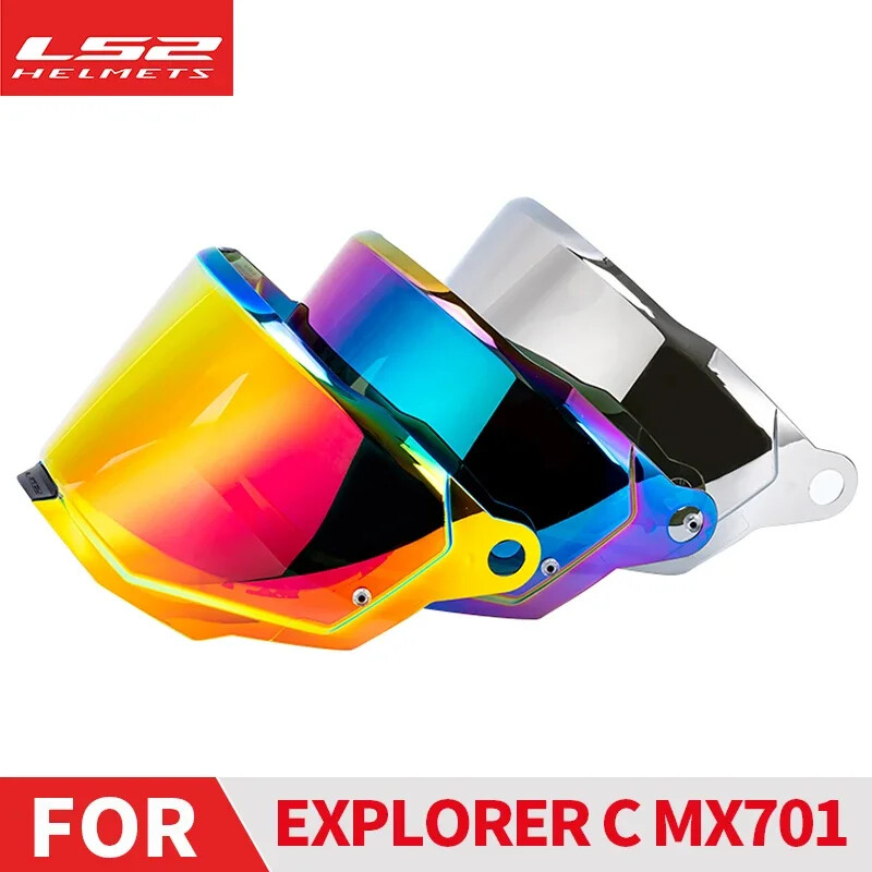 Visor Lens Replacement For LS2 MX701 EXPLORER C Helmet Shield Rally Off-Road