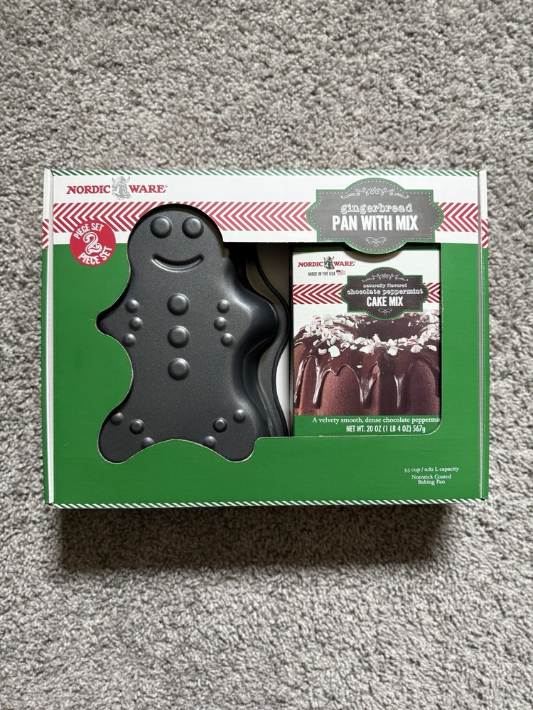 Nordic Ware Gingerbread Nonstick Coated Baking Pan