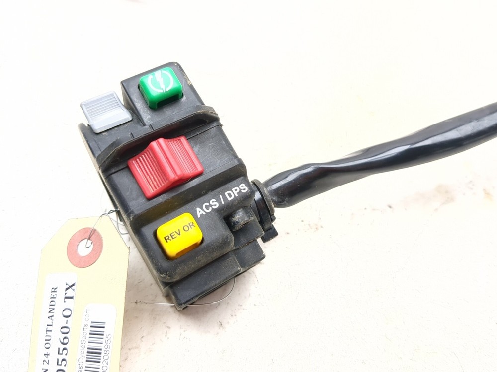 23-26 Can Am Outlander Pro HD5 Front Left Handlebar Switch Button Toggle Control