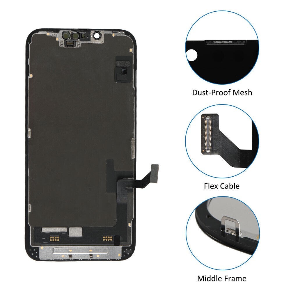 For iPhone 14 LCD Display Touch Screen Digitizer Replacement Assembly Tools Lot
