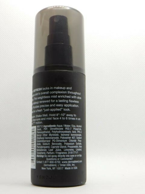 DERMABLEND PROFESSIONAL LONG-LASTING MAKEUP SETTING SPRAY 3.4 OZ