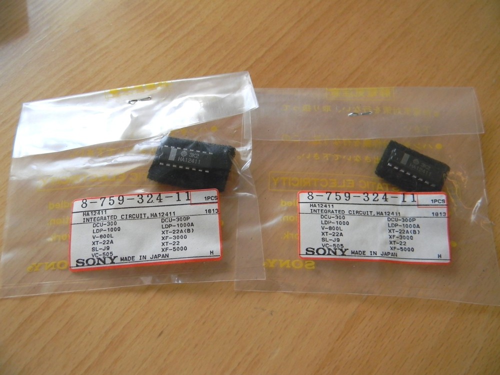 HA12411 Integrated Circuit 2 Pieces