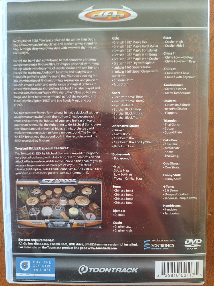 Toontrack Twisted Kit