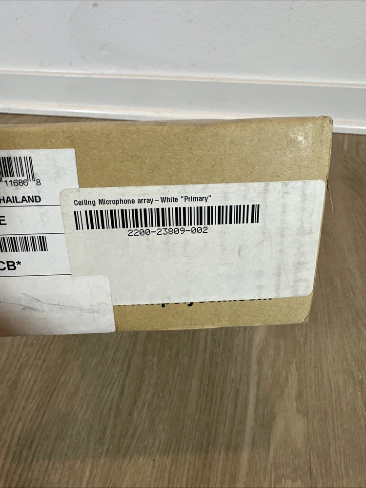 New Open Box Polycom HDX Ceiling Microphone Array for HDX Video Conferencing