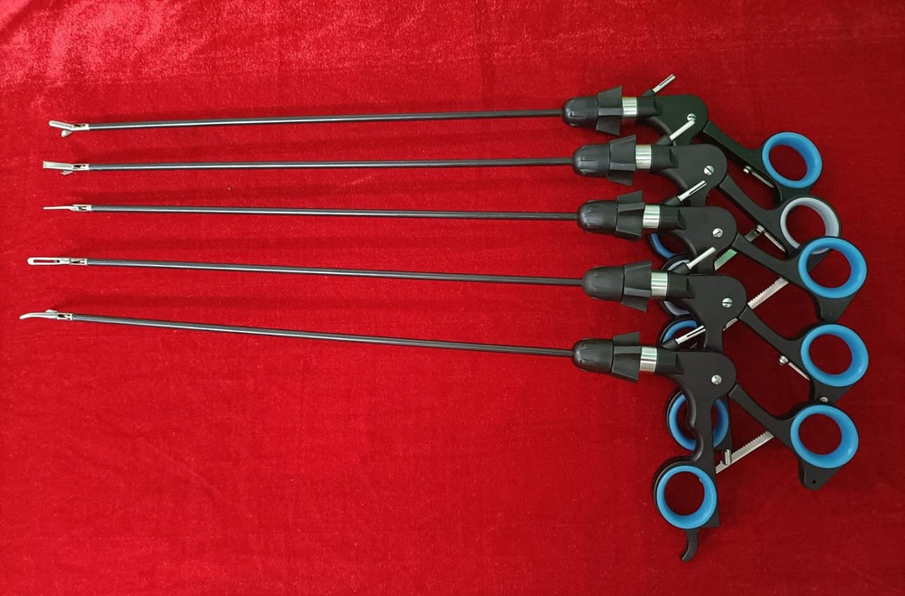 Laparoscopic Graspers/Forceps 5mmx330mm Best Quality Reusable Instruments-5pc