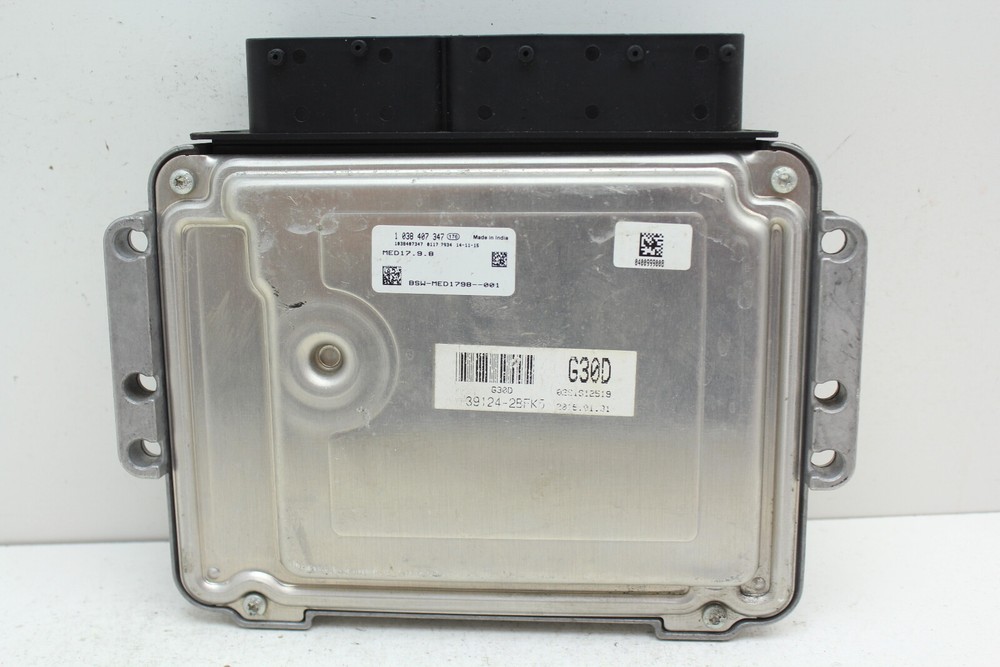 16 17 Hyundai Veloster 39125-2BFK5 Computer Brain Engine Control ECU ECM Module