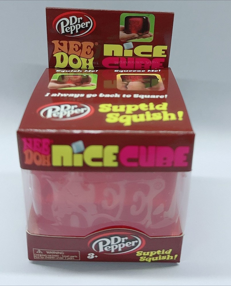 Needoh Limited Edition Dr Pepper Nice Cube Suptid Squish US