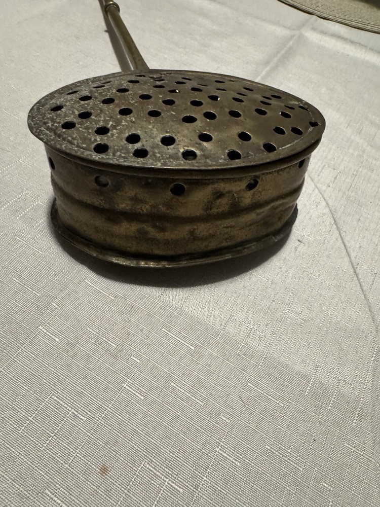 Antique Brass Chestnut Roaster