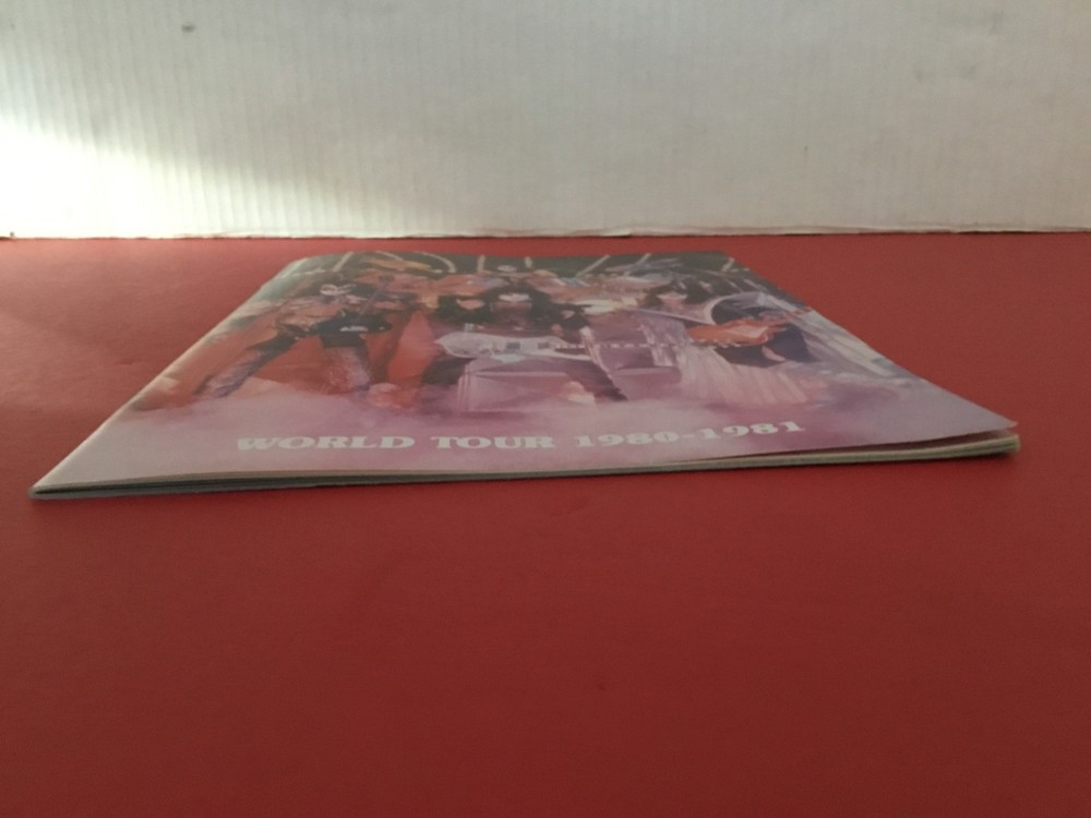 KISS AUSTRALIA 1980 UNMASKED TOUR AUCOIN TOURBOOK PROGRAM BOOK ERIC CARR AUSSIE