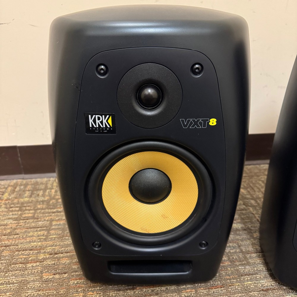 KRK VXT8 2-Way 8" Active Studio Monitors Pair