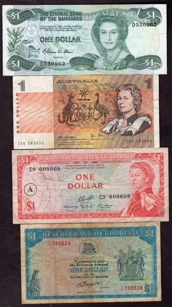 Britain/British Commonwealth. 16 Banknotes.