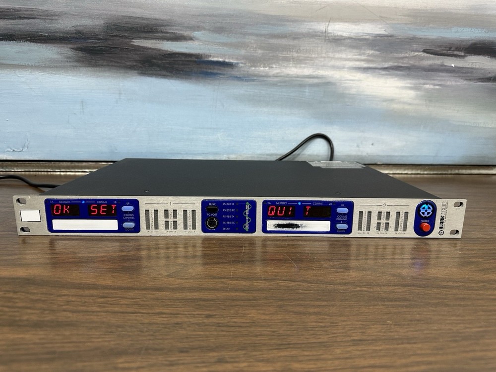 Klark Teknik DN9344 Slave Helix Digital Equalizer Graphic EQ 4-Ch UNTESTED