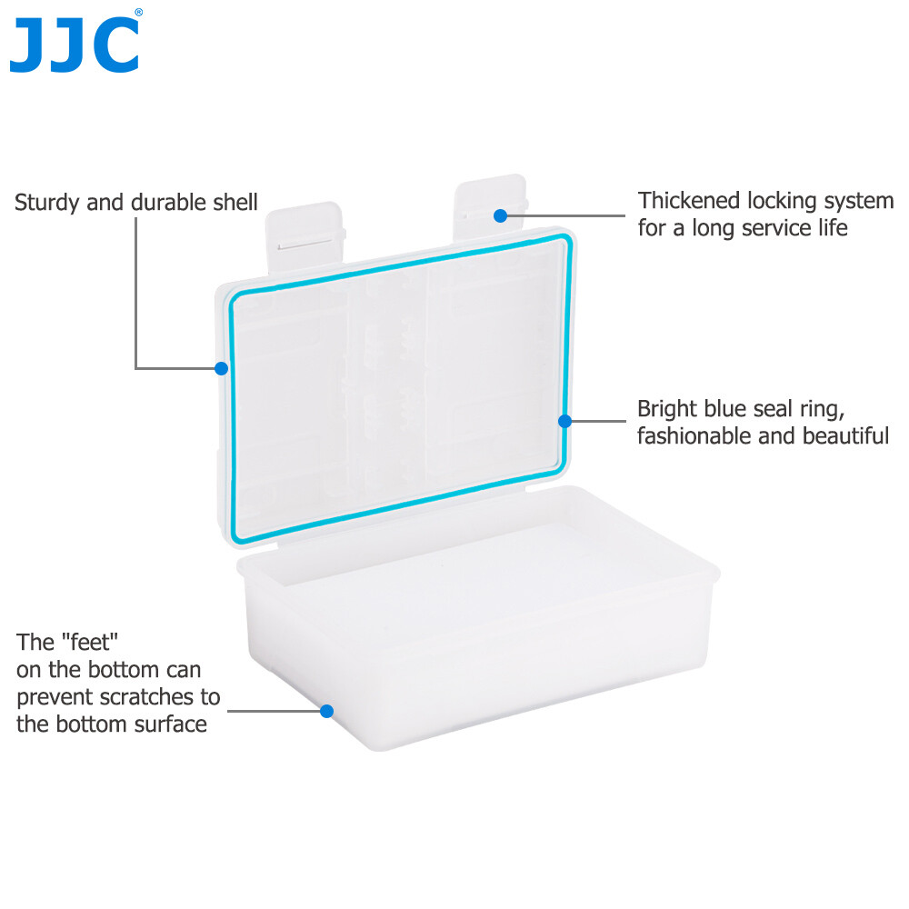 Camera Battery&SD MicroSD TF Memory Card Case Holder Storage Box for Nikon Sony