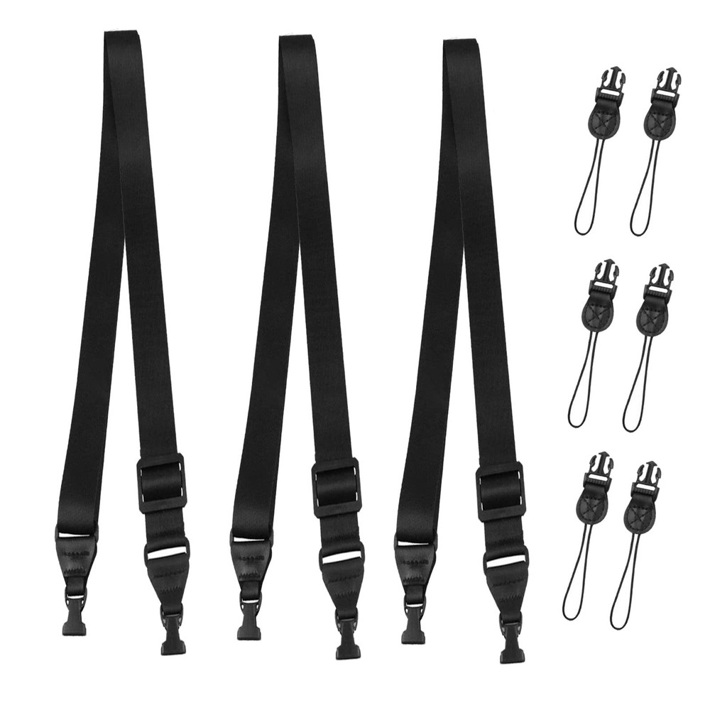 3 Pack Adjustable Shoulder Strap Comfortable for iPad Strap Nylon Neck Lanyard