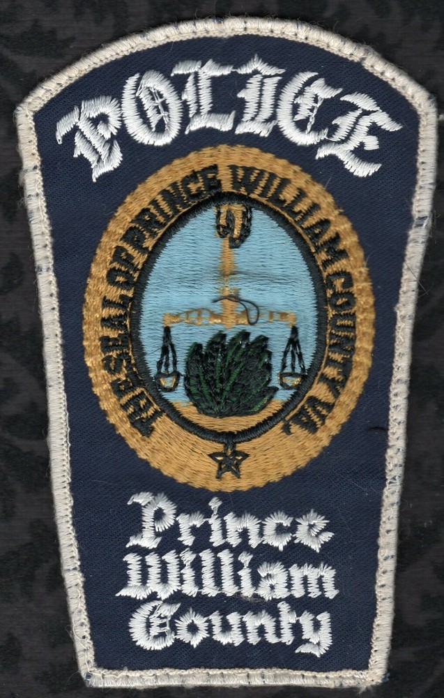 Prince William County Virginia Police Patch  VAR. #2