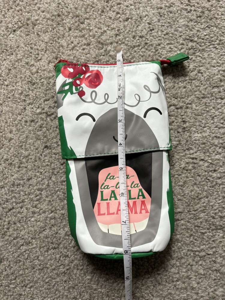 Holiday Llama small pouch bag FREE WITH BUNDLE