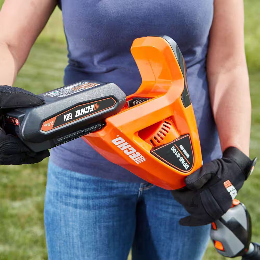 56V Cordless Attachment Capable 16 In. String Trimmer W/ Speed-Feed Bump Head, C