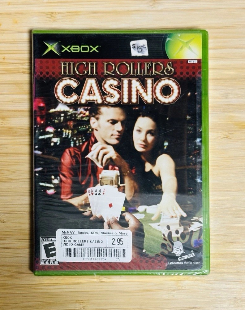High Rollers Casino (Microsoft Xbox Original , 2004) Brand New Sealed