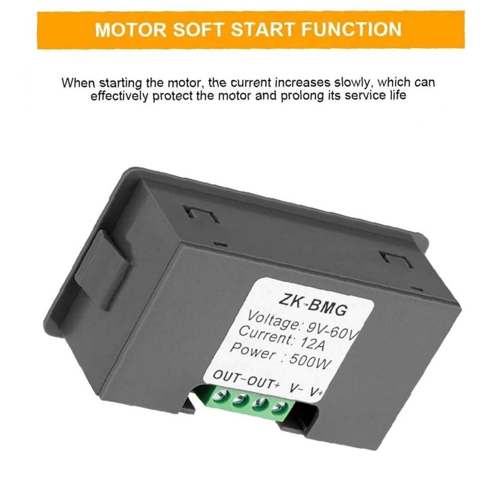 DC 9-60V PWM Speed Controller Unit Digital Encoder Motor Regulation Module