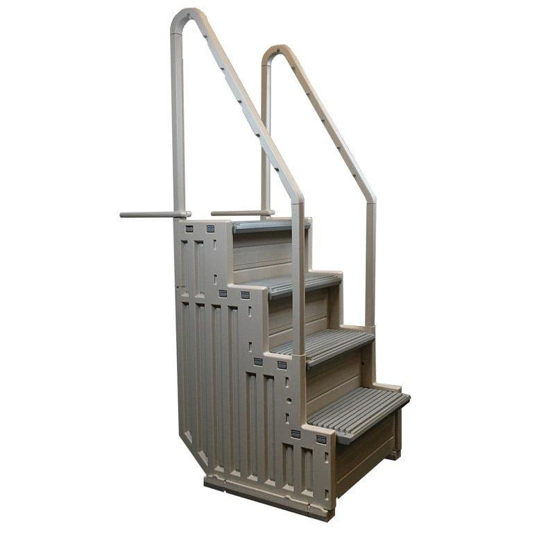 Confer Plastics Confer Above Ground Pool Steps Gray STEP-1-X