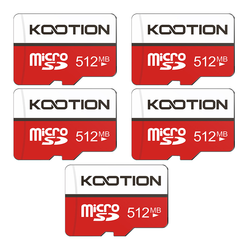 5PCS 512MB  Micro SD Card TF Card Class 4 Memory Card +Adapter