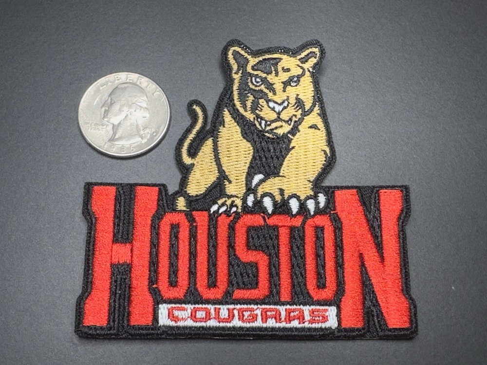 Houston Cougars Iron On Patch