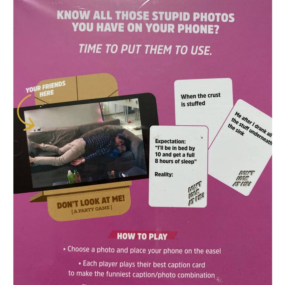 Don't Look at Me! Party Game NEW FUN