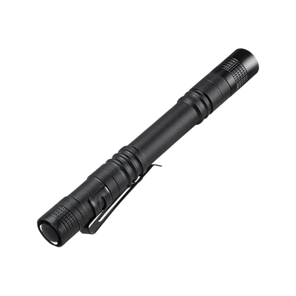 5X Mini LED Flashlight Powerful Camping Small Torch Clip Penlight Pocket Light