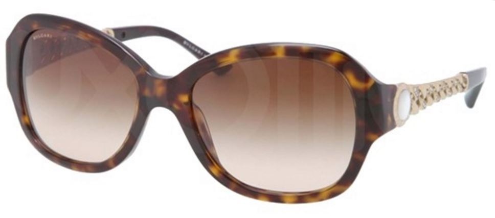 Genuine BVLGARI 8130 Replacement Lenses - Gradient Brown