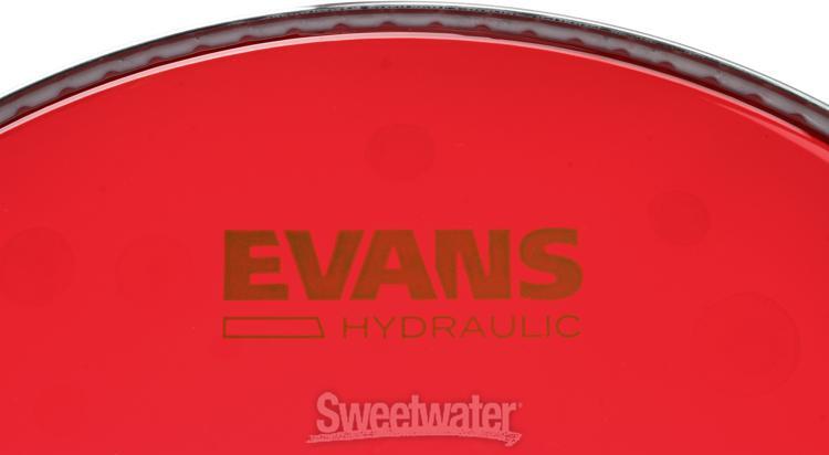 Evans Hydraulic Series Drumhead - 12" - Red
