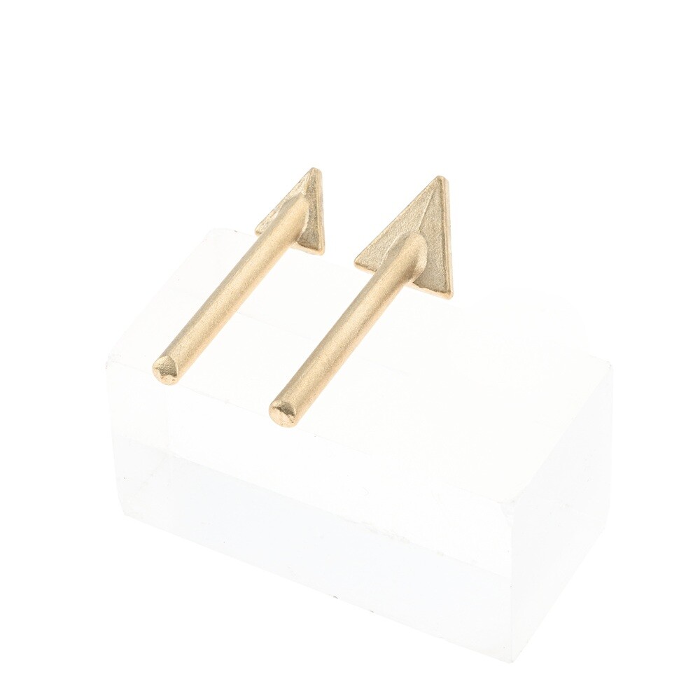 2pcs Triangle Iron Head(Large/Small) Brass Multi-functional Welding Repair Kit