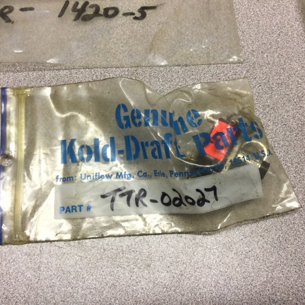 Kold Draft Flake Ice Machine Parts