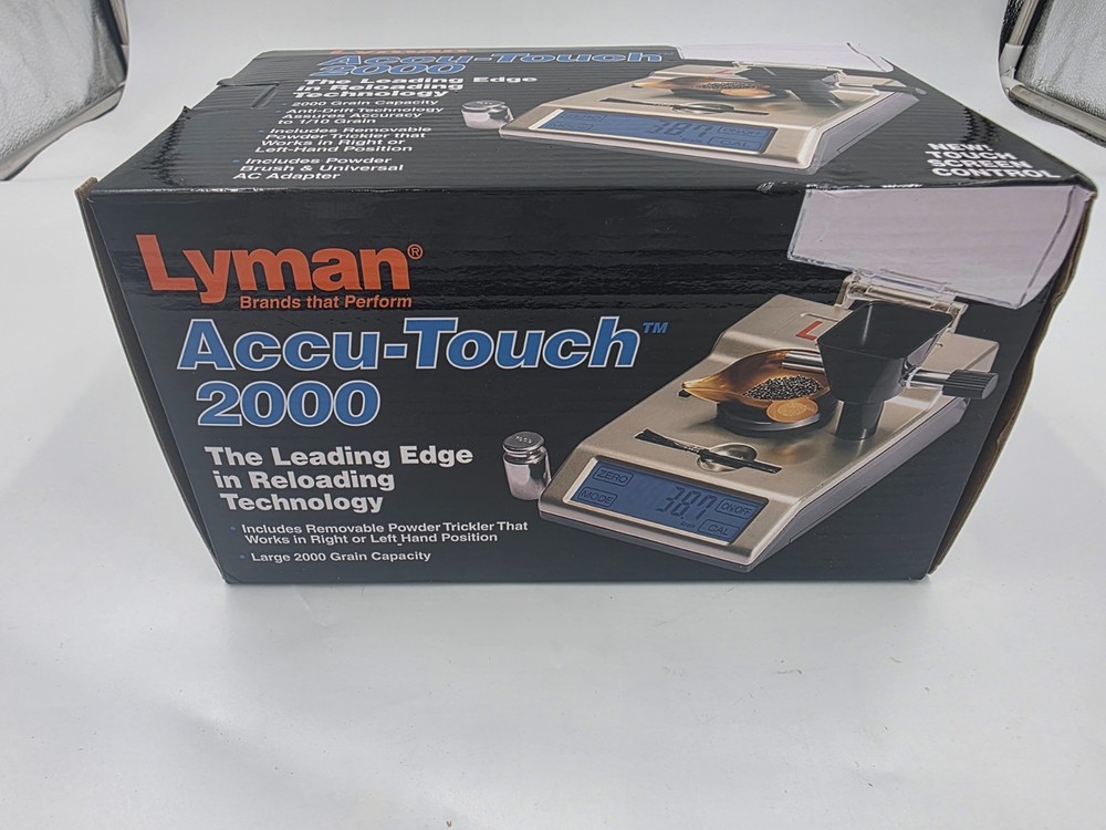 Lyman Accu-Touch 2000 Electronic Scale 115/230V Touch Screen Controls