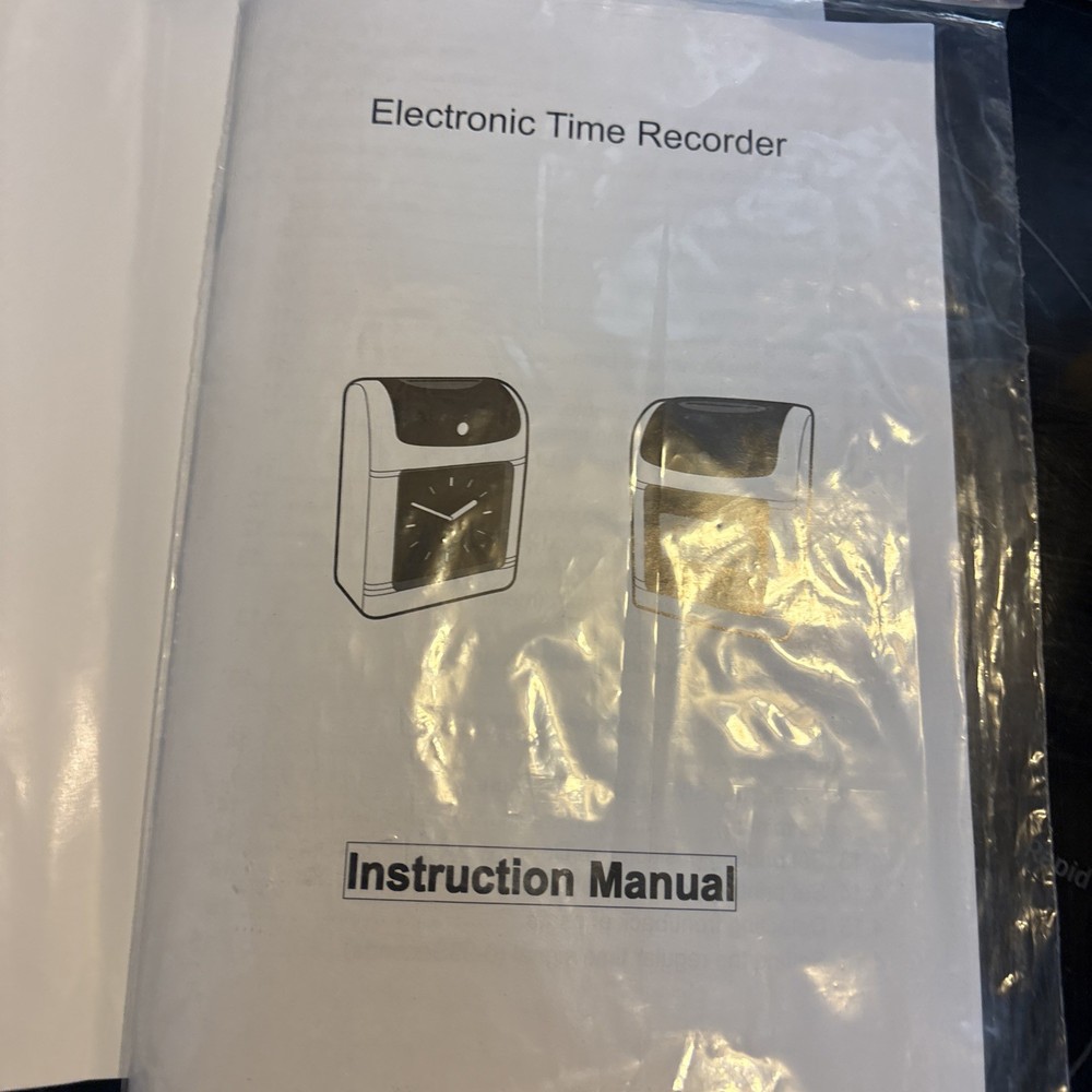 Electronic Time Recorder Time Clock NEW