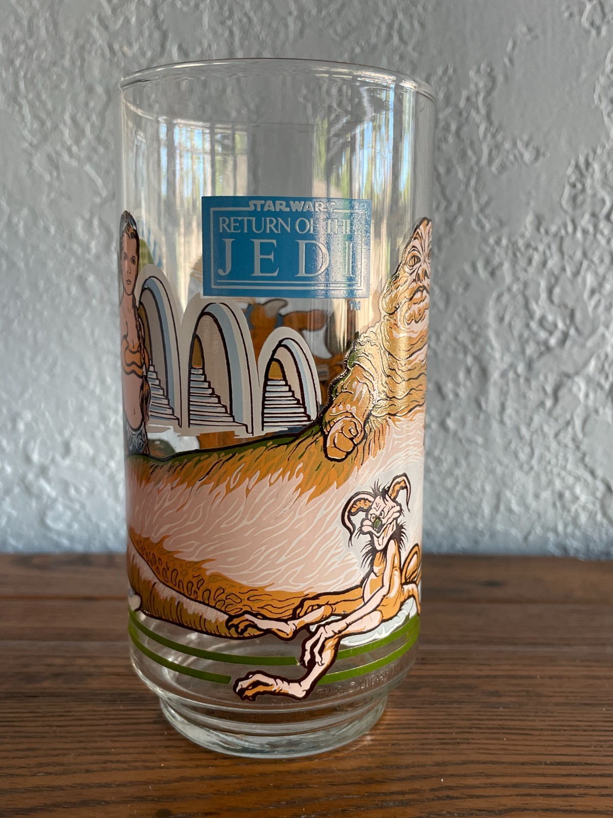 1983 Star Wars Return of the Jedi Burger King Drinking Glasses - Set of 4